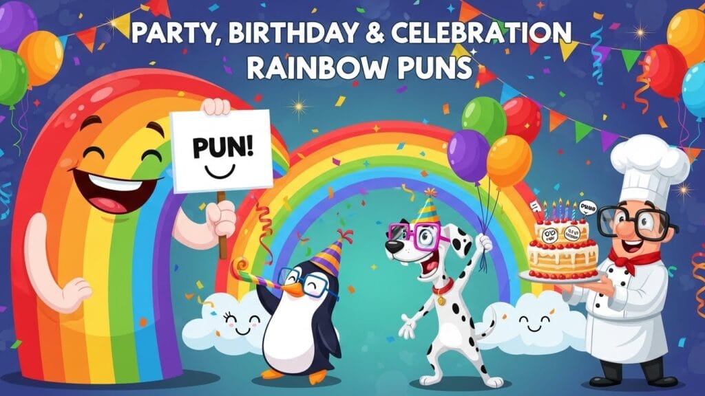 π 150+ Rainbow Puns Thatβll Make Your Day Shine Bright In 2k26 π | 2026 Updated 12 Party, Birthday & Celebration Rainbow Puns