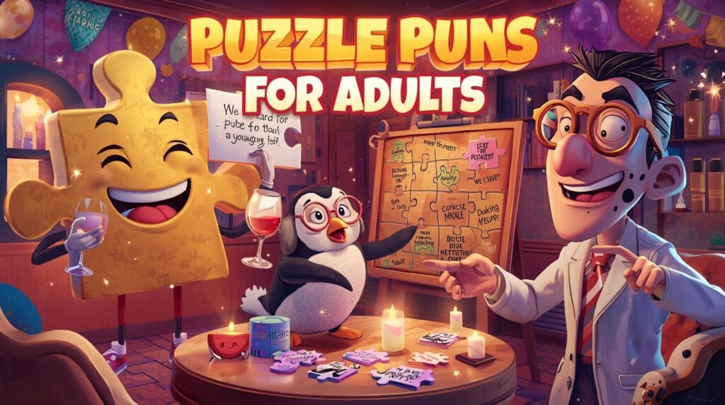 Puzzle Puns for Adults