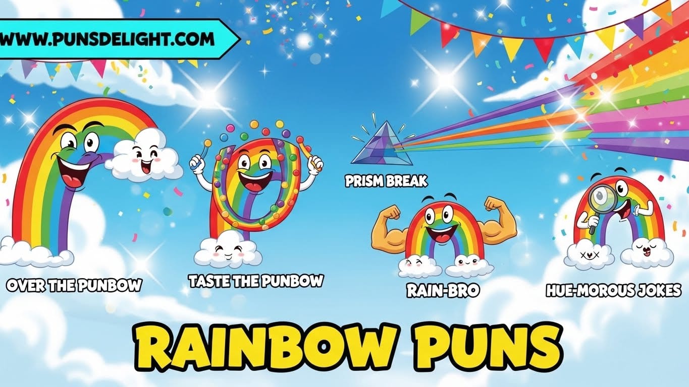 π 150+ Rainbow Puns Thatβll Make Your Day Shine Bright In 2k26 π | 2026 Updated 1 rainbow puns