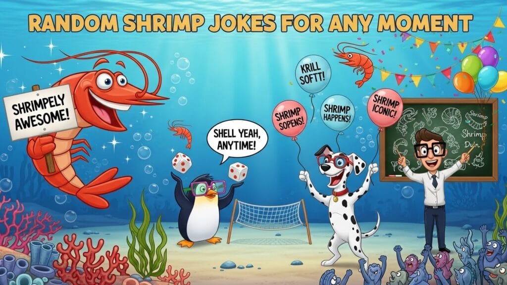 Random Shrimp Jokes for Any Moment