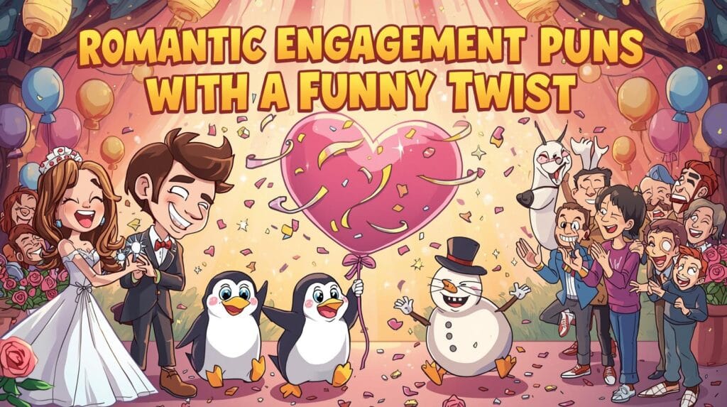 💖 Romantic Engagement Puns with a Funny Twist
