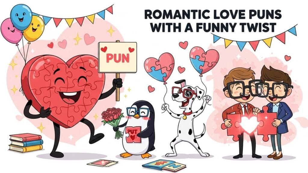 💞 Romantic Love Puns with a Funny Twist