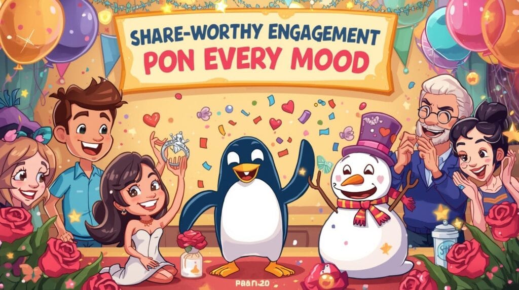 📢 Share-Worthy Engagement Puns for Every Mood