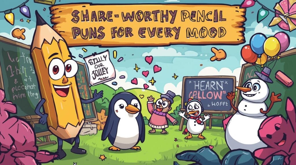 Share-Worthy Pencil Puns for Every Mood