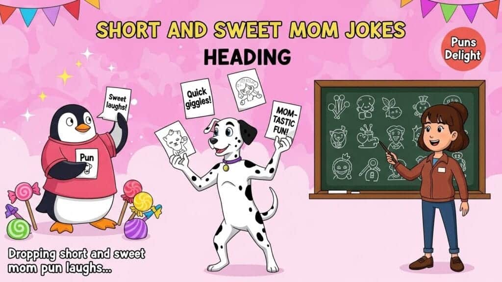 Short and Sweet Mom Jokes
