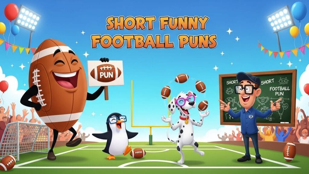 ⚽Short Funny Football Puns
