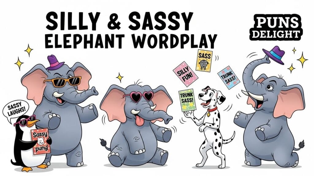 Silly & Sassy Elephant Wordplay