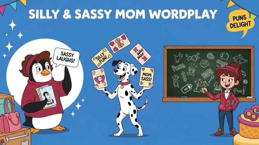 Silly & Sassy Mom Wordplay