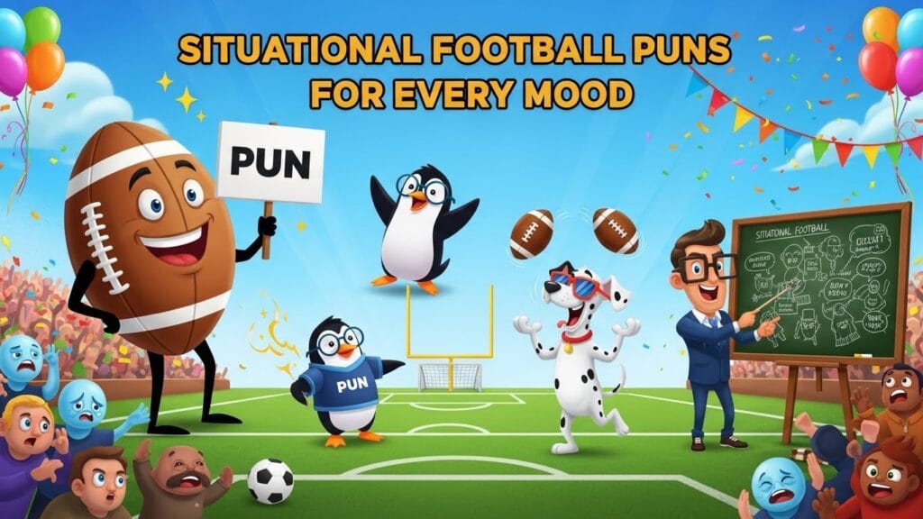 ⚽Situational Football Puns for Every Mood