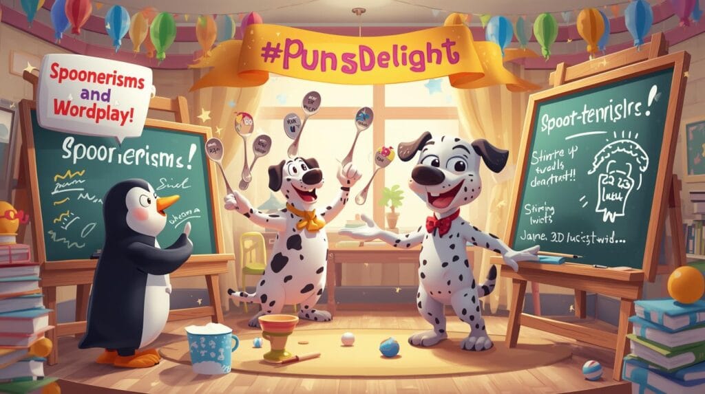 Spoonerisms and Wordplay