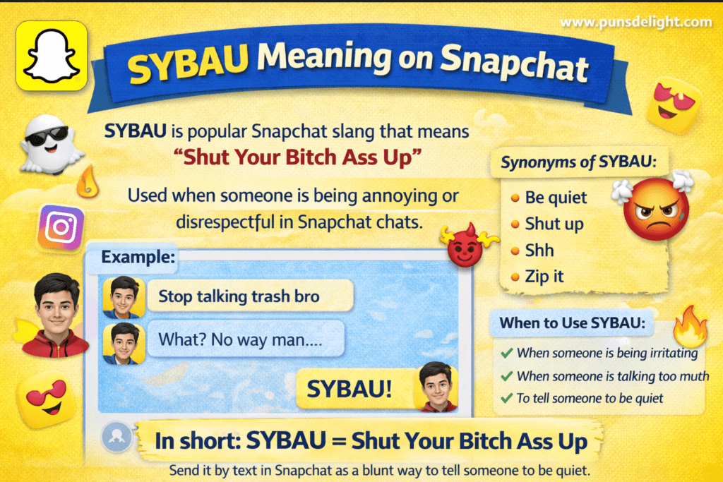 SYBAU Meaning