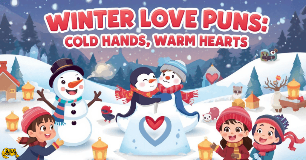 ❤️Winter Love Puns: Cold Hands, Warm Hearts