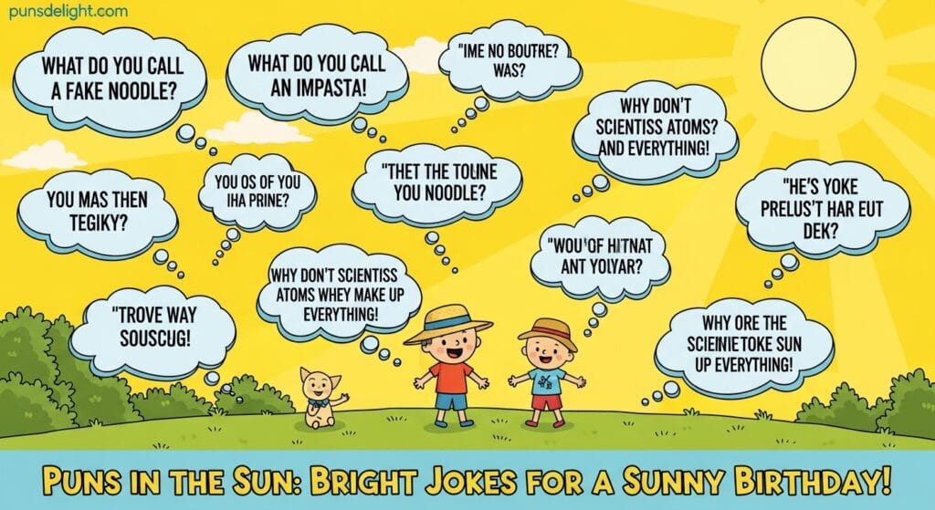 60+ Funny 60th Birthday Jokes to Celebrate the Big 6-0 12 Puns in the Sun: Bright Jokes for a Sunny Birthday!