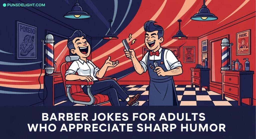 😎 Barber Jokes for Adults Who Appreciate Sharp Humor