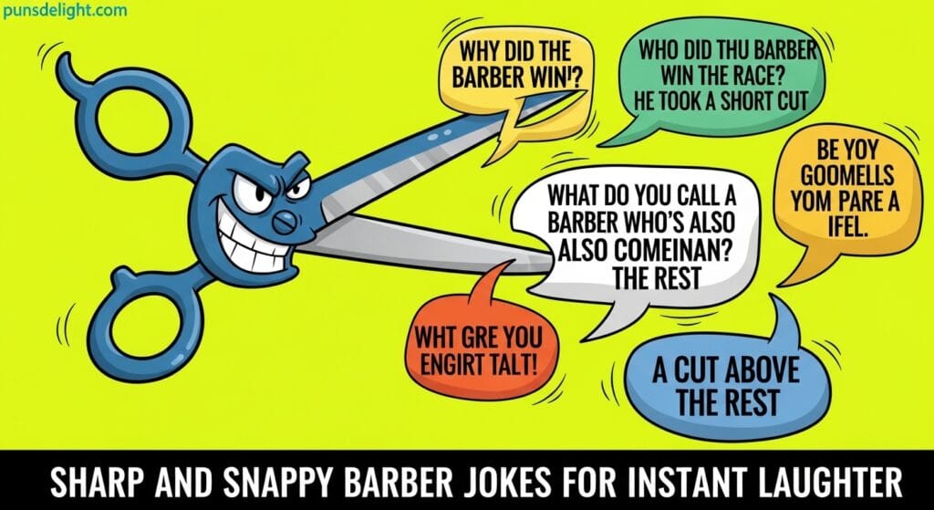 Sharp and Snappy Barber Jokes for Instant Laughter