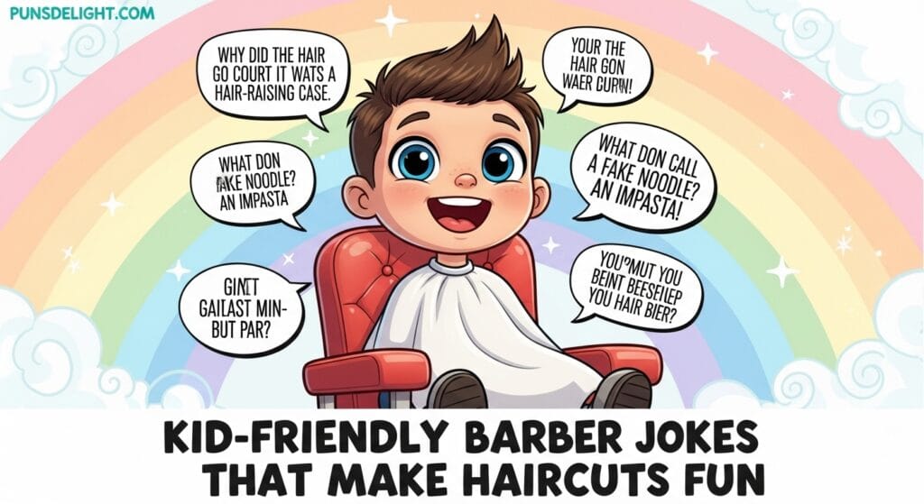 👦 Kid-Friendly Barber Jokes That Make Haircuts Fun