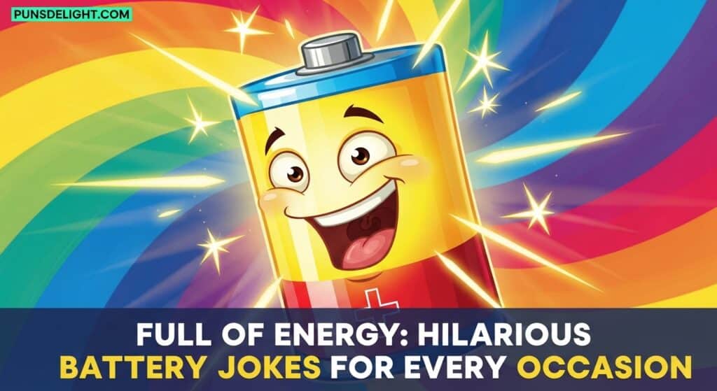 Full of Energy: Hilarious Battery Jokes for Every Occasion