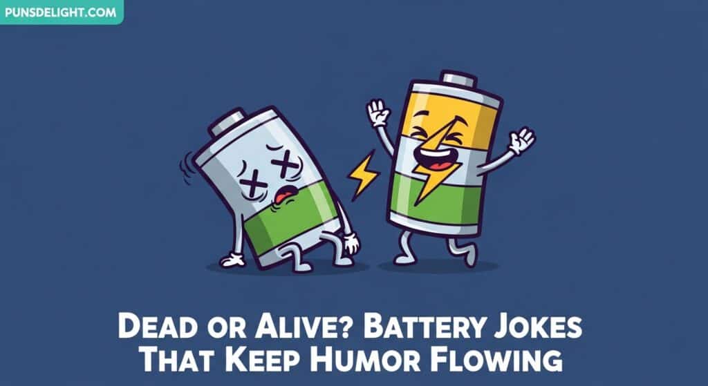 Dead or Alive? Battery Jokes That Keep Humor Flowing