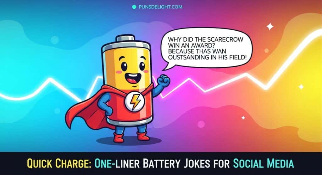 Quick Charge: One-Liner Battery Jokes for Social Media