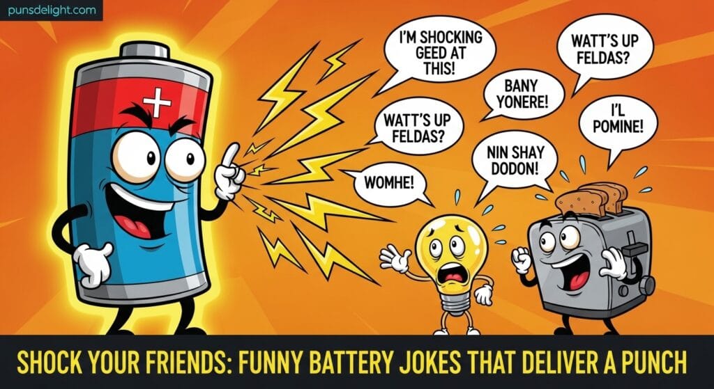 Shock Your Friends: Funny Battery Jokes That Deliver a Punch