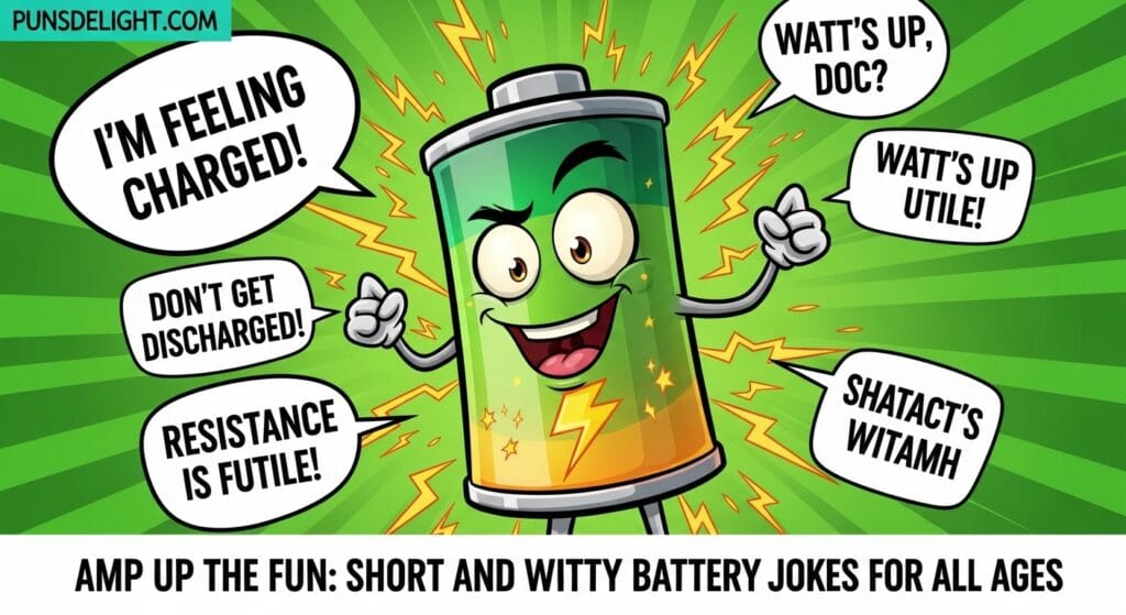 Amp Up the Fun: Short and Witty Battery Jokes for All Ages