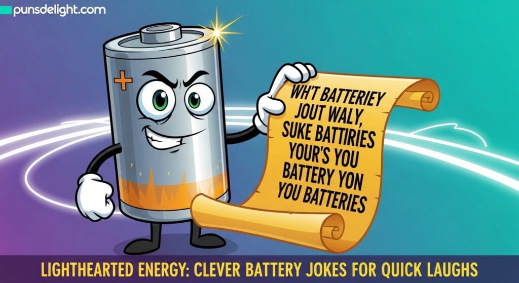 Lighthearted Energy: Clever Battery Jokes for Quick Laughs