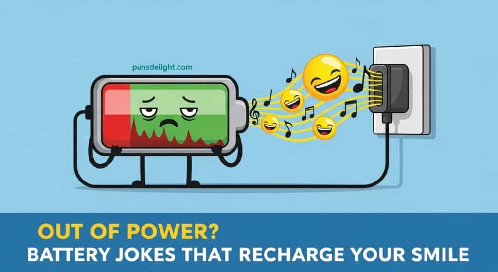 Out of Power? Battery Jokes That Recharge Your Smile