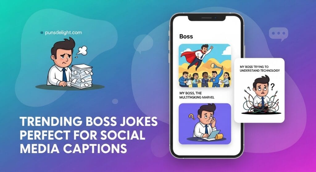 Trending Boss Jokes Perfect for Social Media Captions