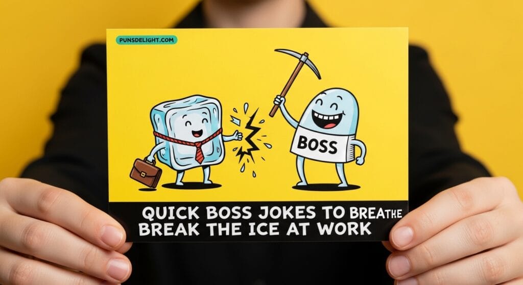 Quick Boss Jokes to Break the Ice at Work