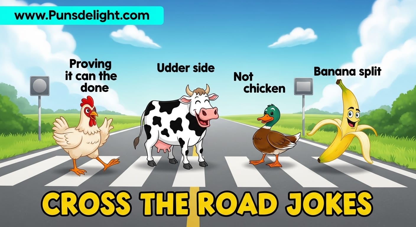 Cross The Road Jokes