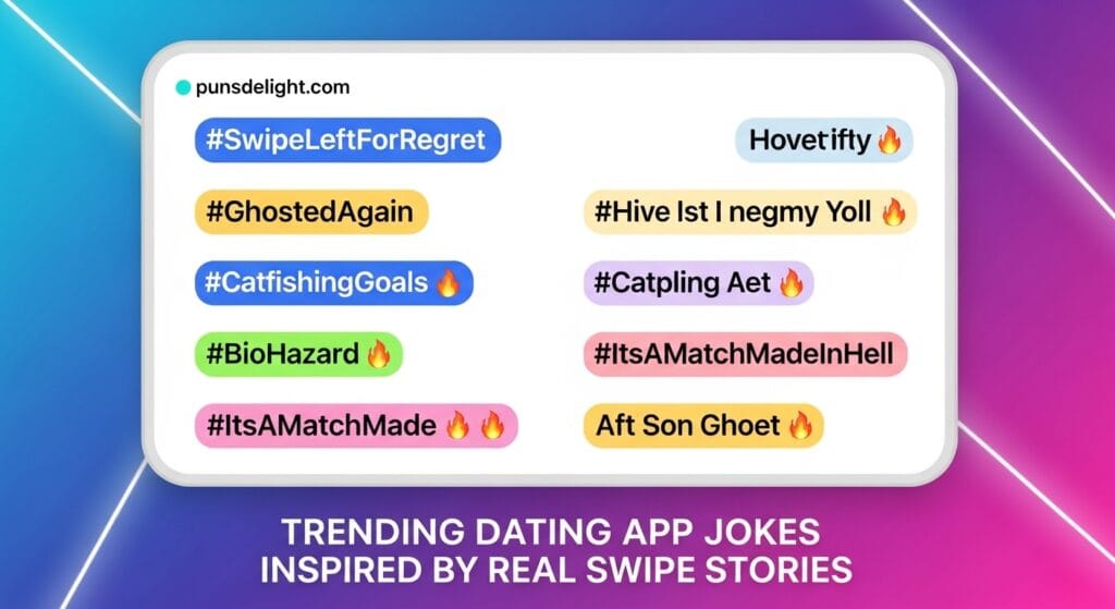 247+ Dating App Jokes That Are Swipe-Right Funny 16 Trending Dating App Jokes Inspired by Real Swipe Stories