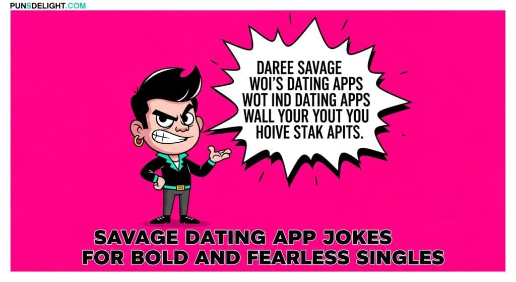 247+ Dating App Jokes That Are Swipe-Right Funny 6 Savage Dating App Jokes for Bold and Fearless Singles