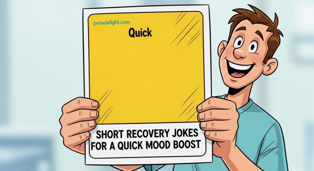 Short Recovery Jokes for a Quick Mood Boost