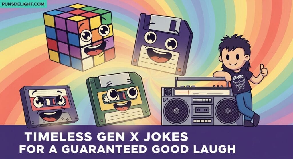 285+ Funny Gen X Jokes Full of 80s & 90s Nostalgia 12 Gen X Jokes