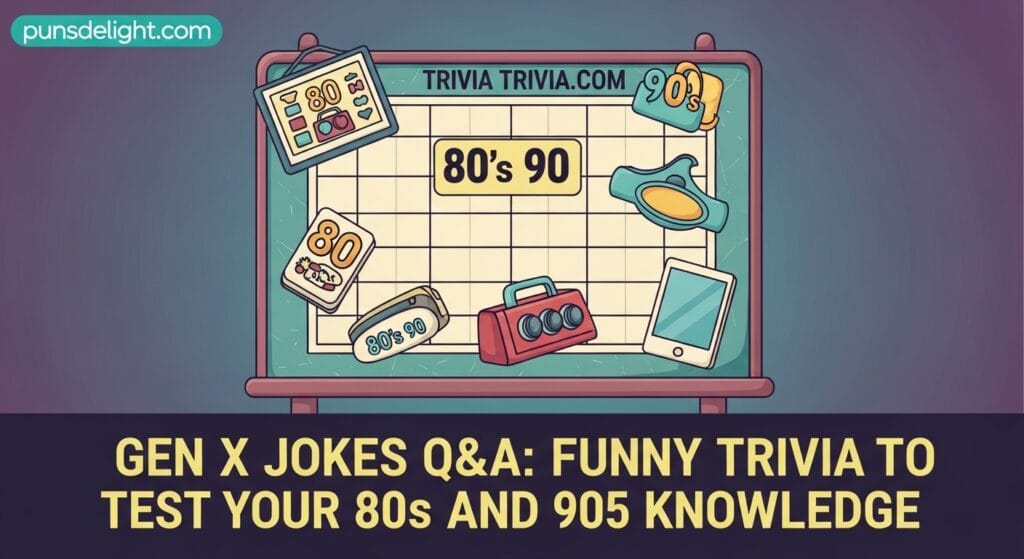 285+ Funny Gen X Jokes Full of 80s & 90s Nostalgia 4 Gen X Jokes