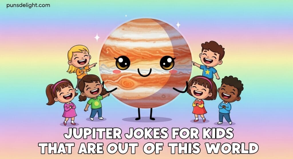Jupiter Jokes for Kids That Are Out of This World