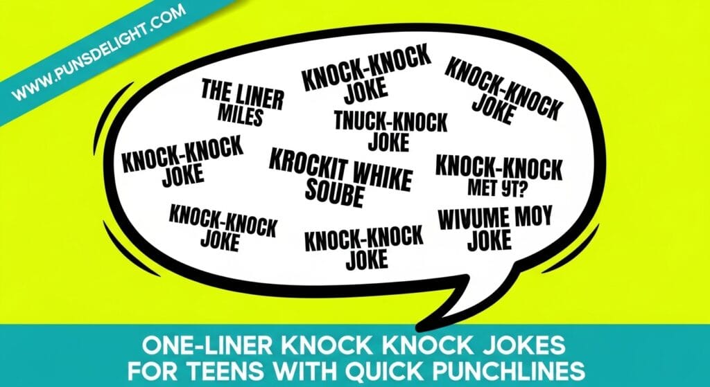 knock knock jokes for teens