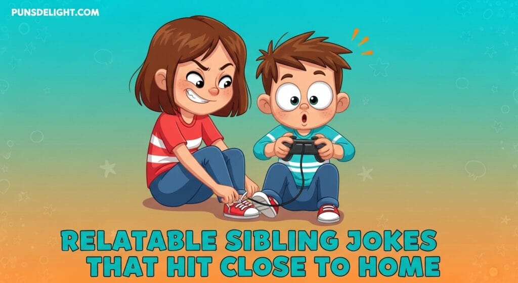 Relatable Sibling Jokes That Hit Close to Home
