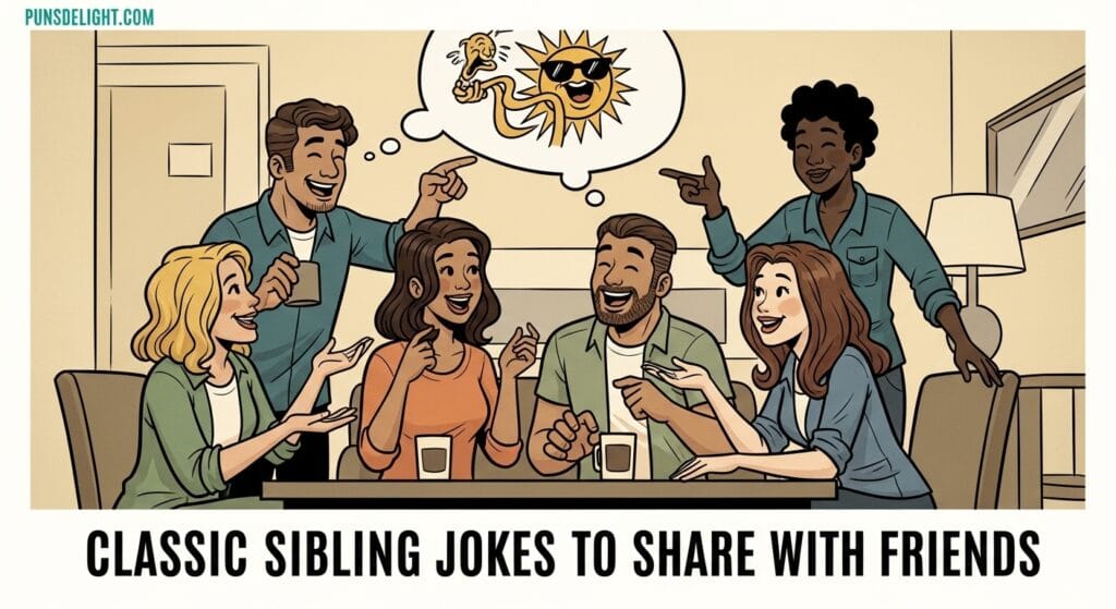 Classic Sibling Jokes to Share with Friends