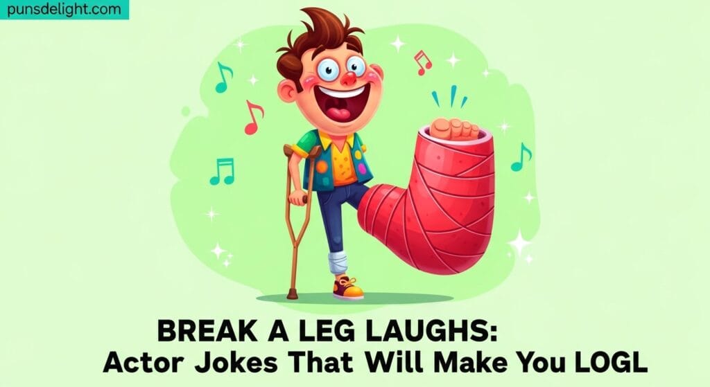 Break a Leg Laughs: Actor Jokes That Will Make You LOL