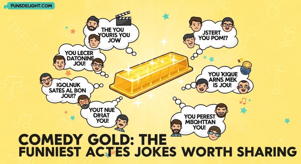 Comedy Gold: The Funniest Actor Jokes Worth Sharing