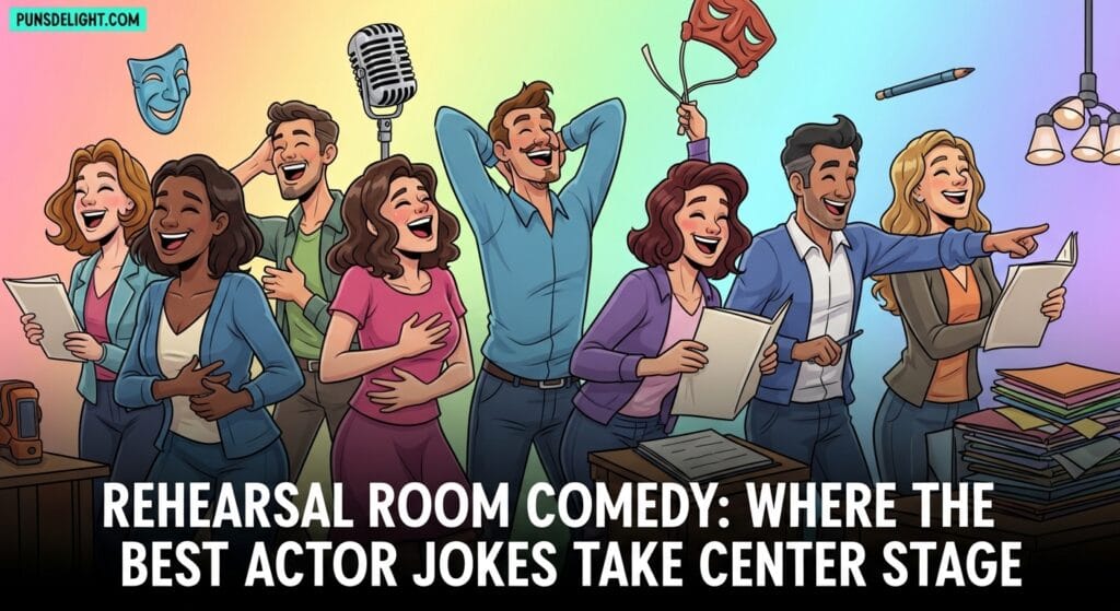 Rehearsal Room Comedy: Where the Best Actor Jokes Take Center Stage