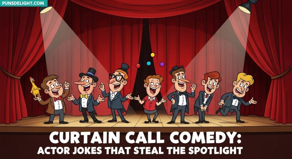 Curtain Call Comedy: Actor Jokes That Steal the Spotlight