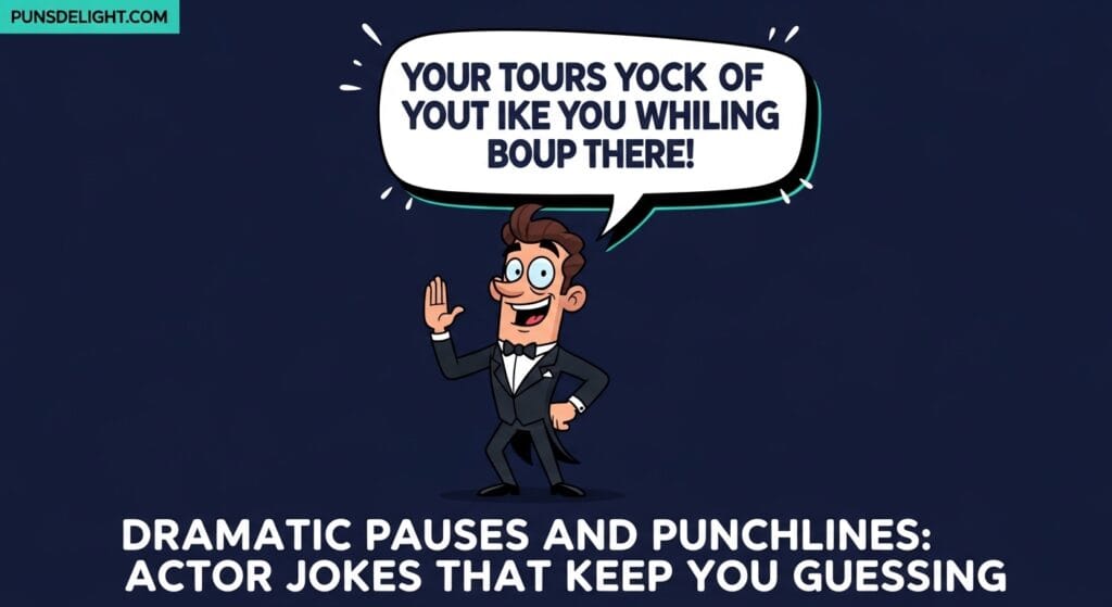 Dramatic Pauses and Punchlines: Actor Jokes That Keep You Guessing