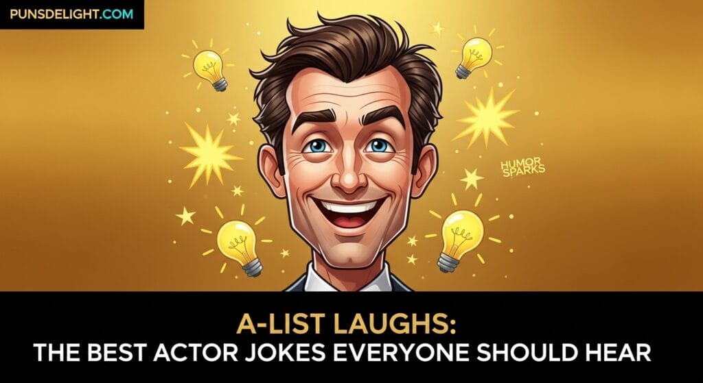 A-List Laughs: The Best Actor Jokes Everyone Should Hear