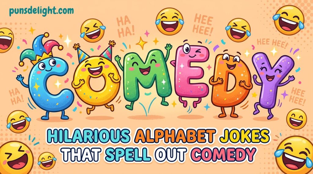 143+ Hilarious Alphabet Jokes From A to Z That Will Make You Laugh 14 alphabet jokes