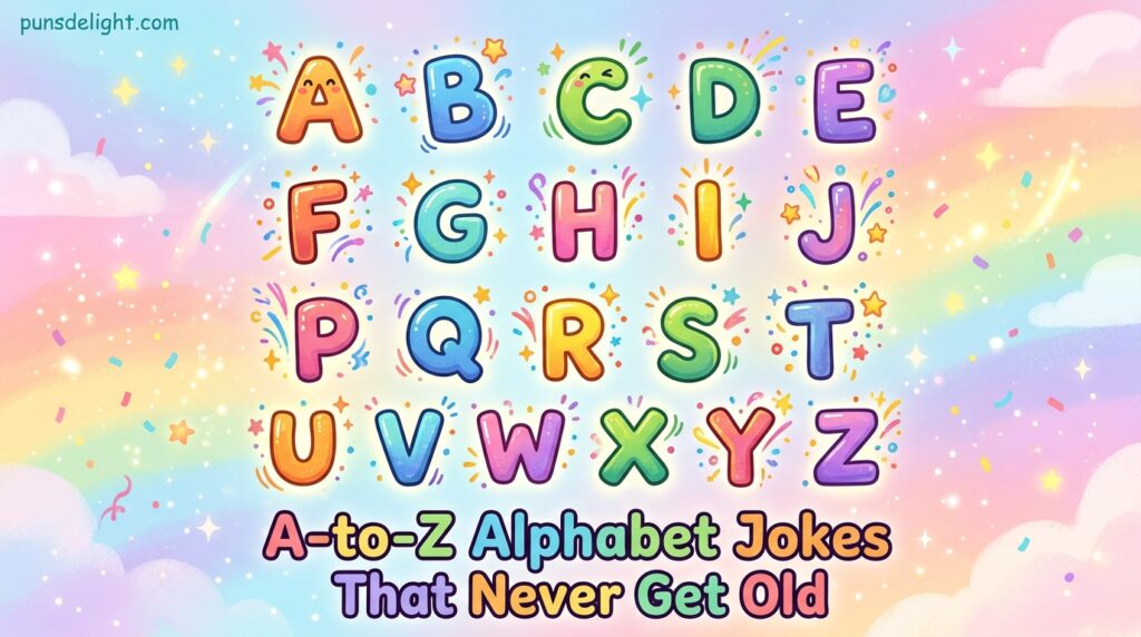 143+ Hilarious Alphabet Jokes From A to Z That Will Make You Laugh 11 alphabet jokes