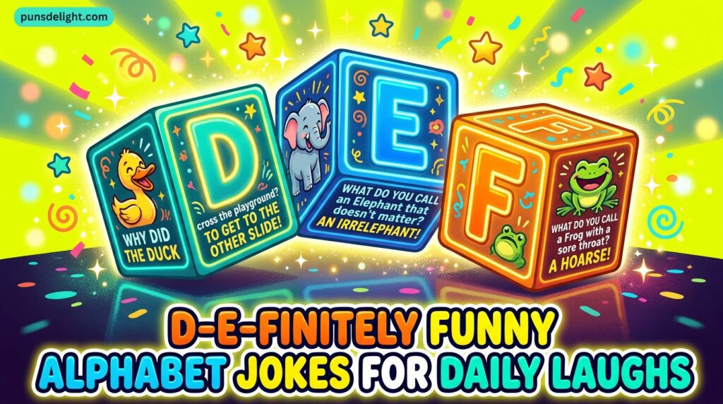 143+ Hilarious Alphabet Jokes From A to Z That Will Make You Laugh 3 alphabet jokes