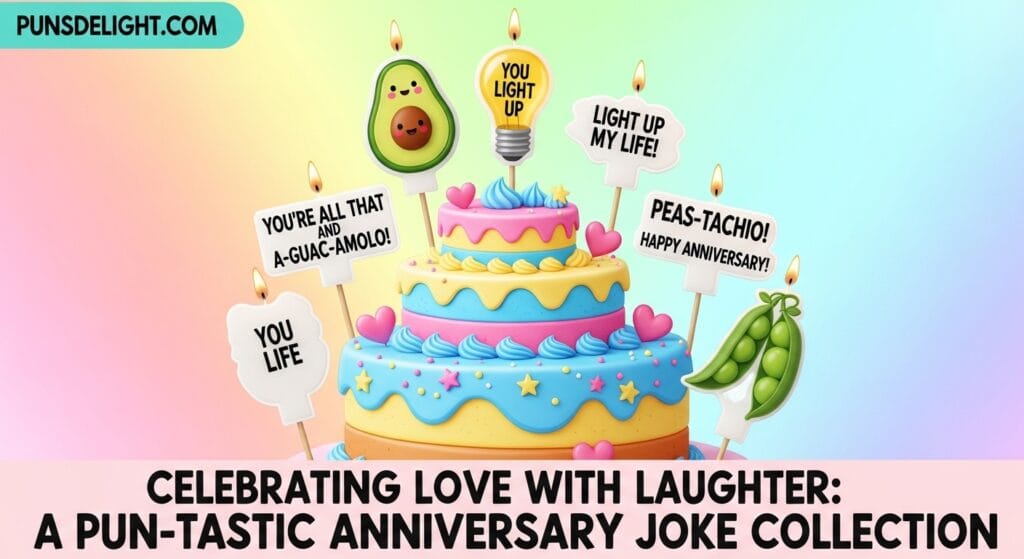 360+ Hilarious & Punny Anniversary Jokes for Couples: Celebrate Love with Laughter 3 anniversary jokes