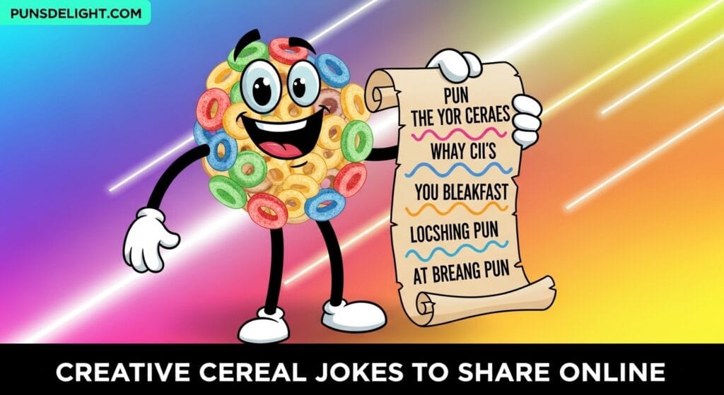 Creative Cereal Jokes to Share Online